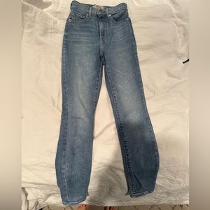 Everlane way high skinny, 24 ankle